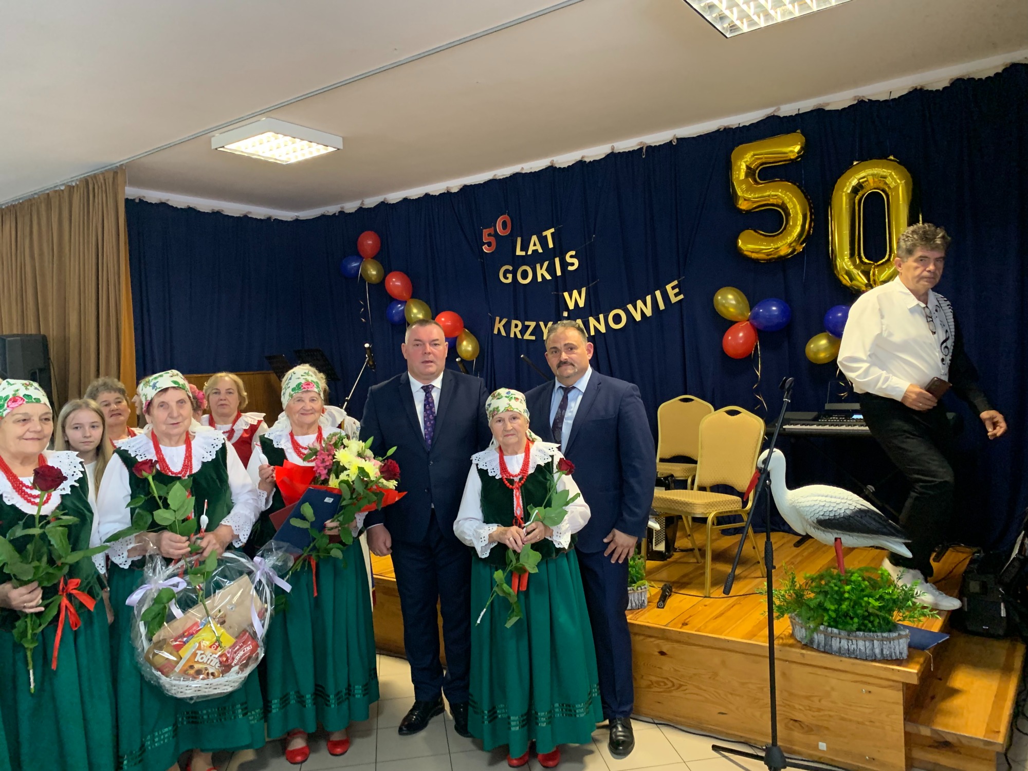 Jubileusz 50-lecia działalności Gminnego Ośrodka Kultury i Sportu w Krzyżanowie